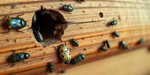 Chinches de la madera